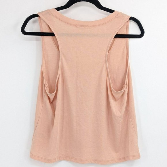 Z Supply The Skimmer Cropped Pocket Tank Top L - Picture 4 of 8